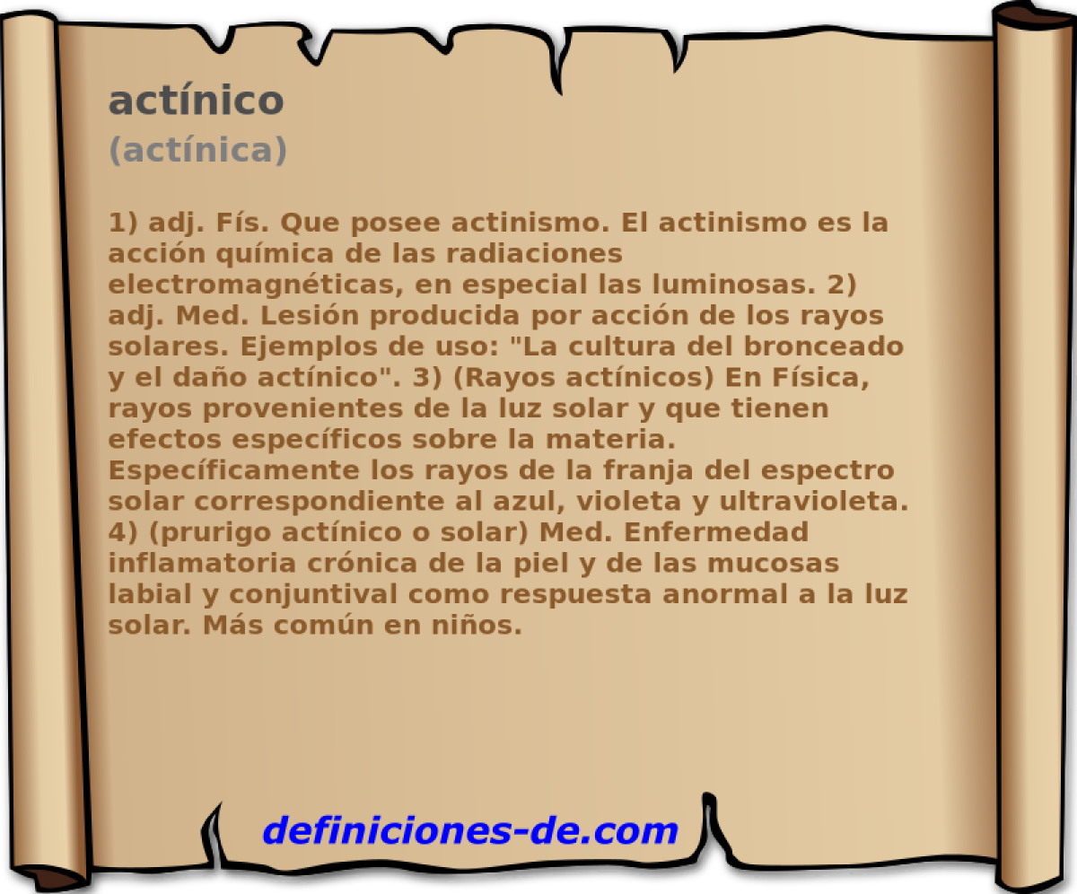 actnico (actnica)