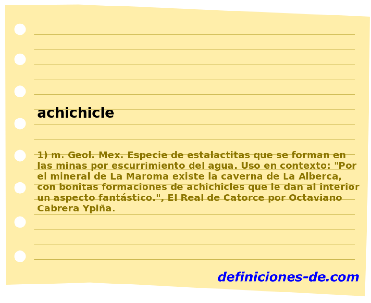 achichicle 