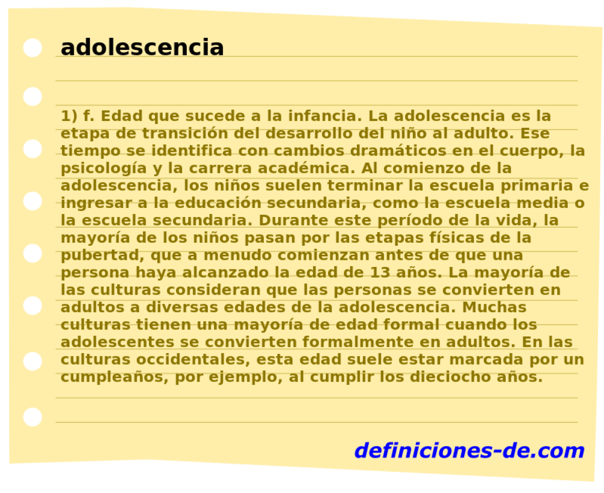 adolescencia 