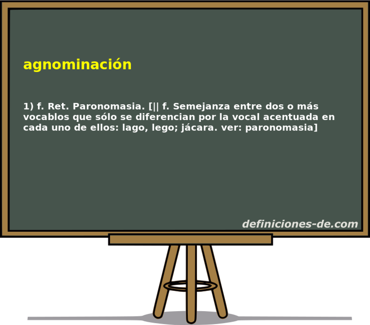 agnominacin 