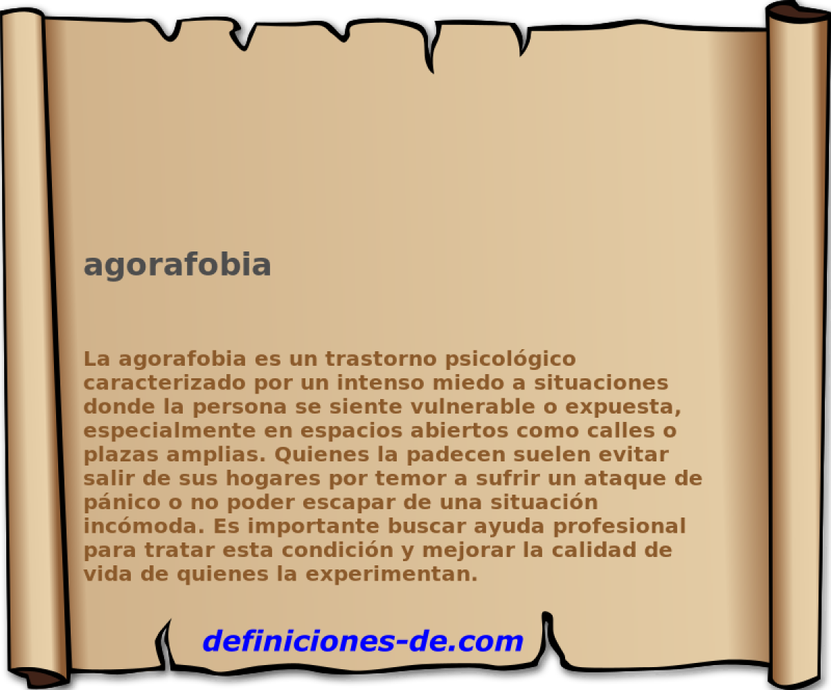 agorafobia 