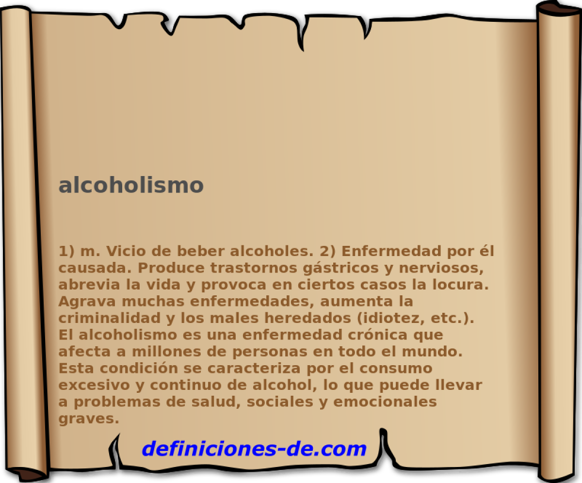 alcoholismo 