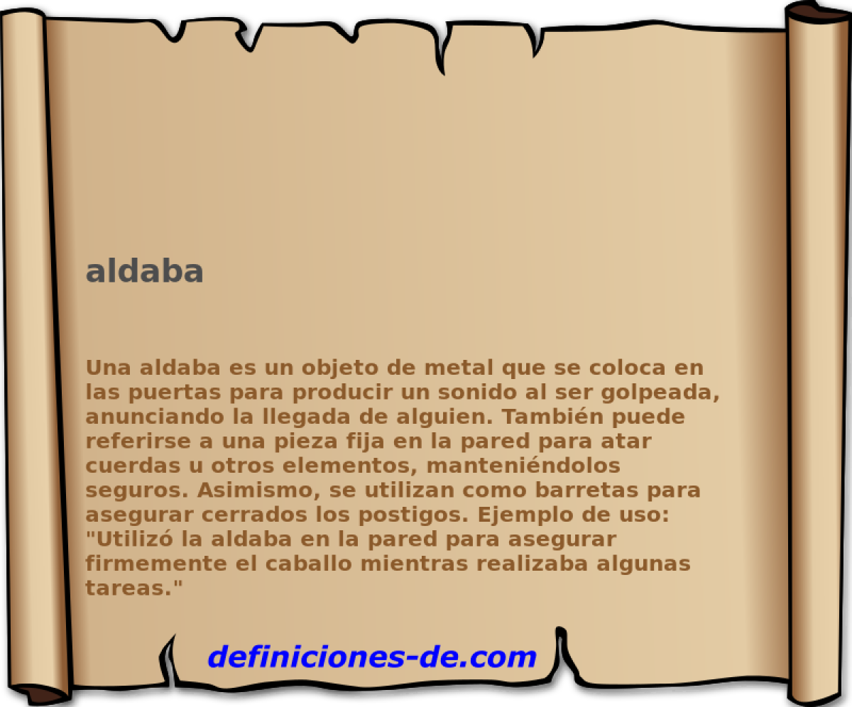 aldaba 