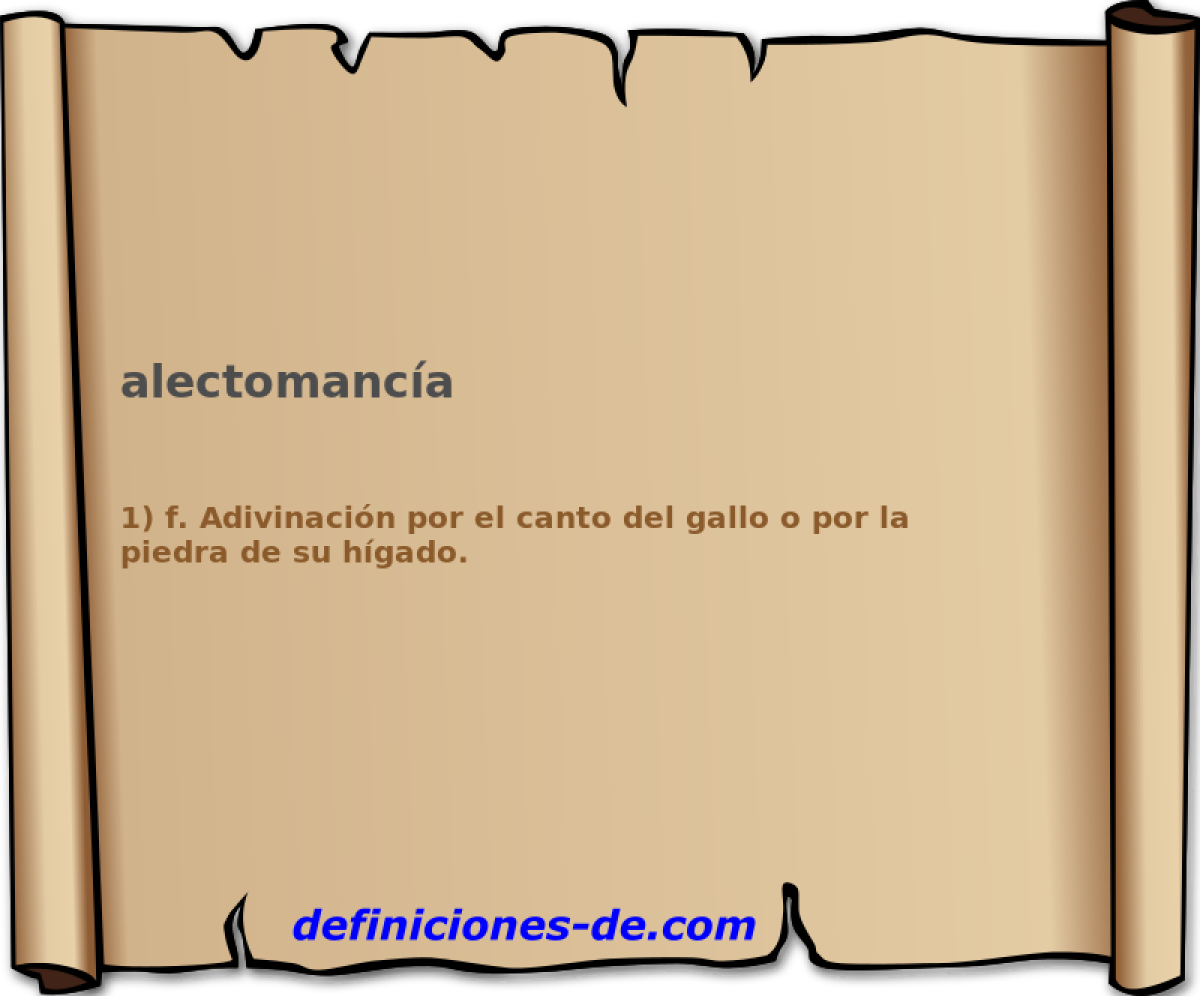 alectomanca 
