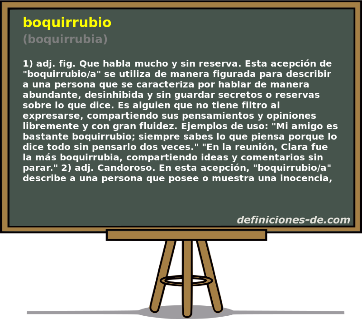 boquirrubio (boquirrubia)