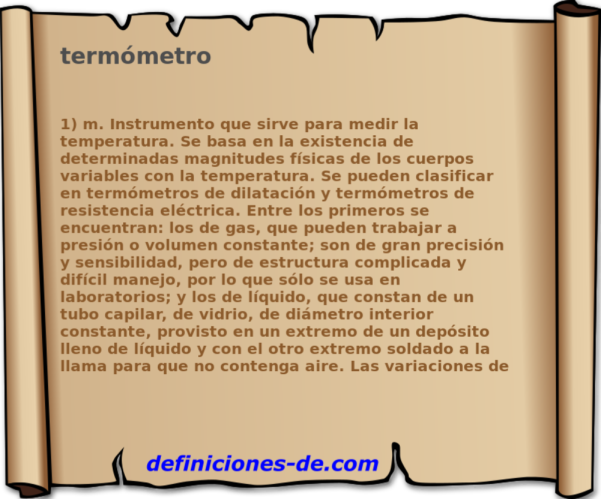 termmetro 