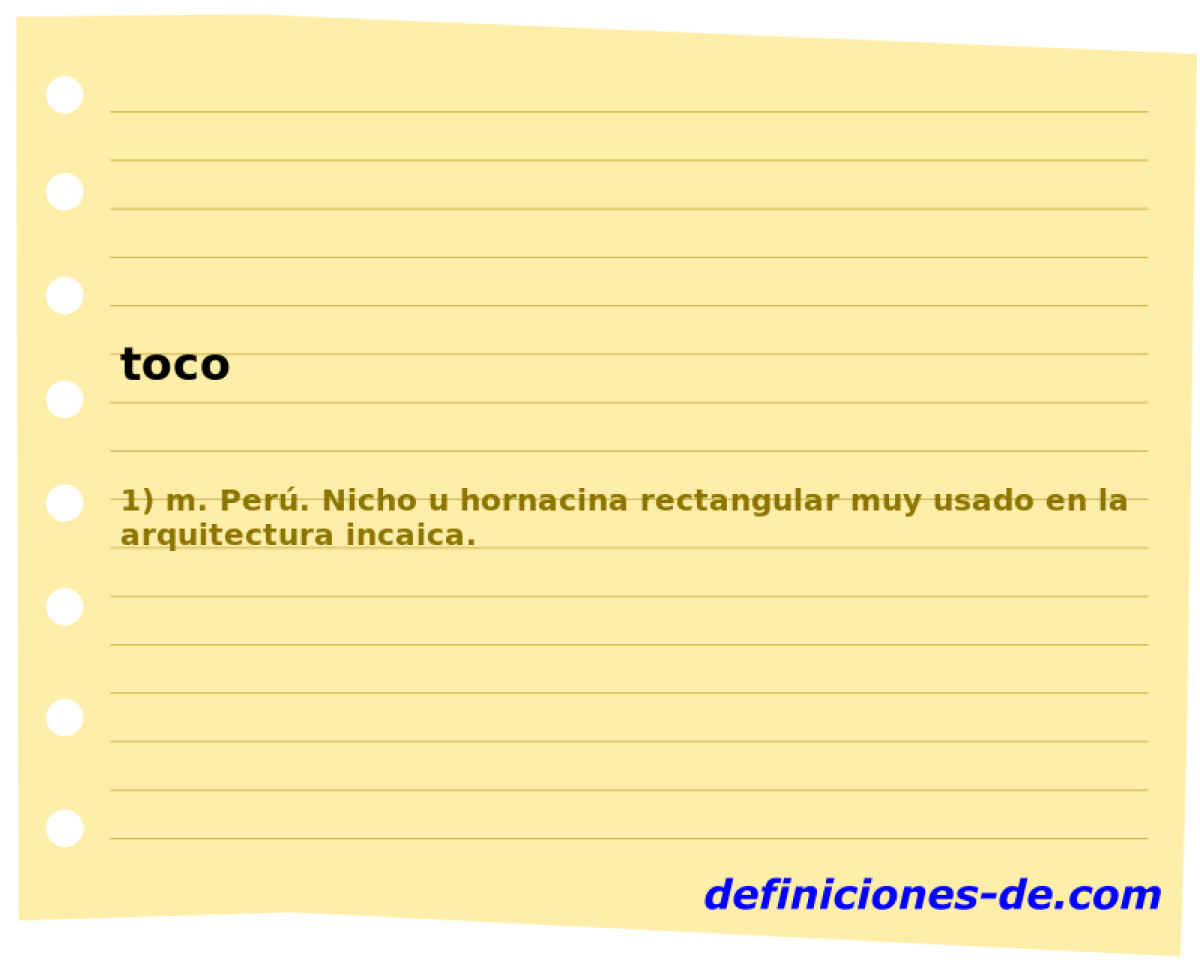 toco 