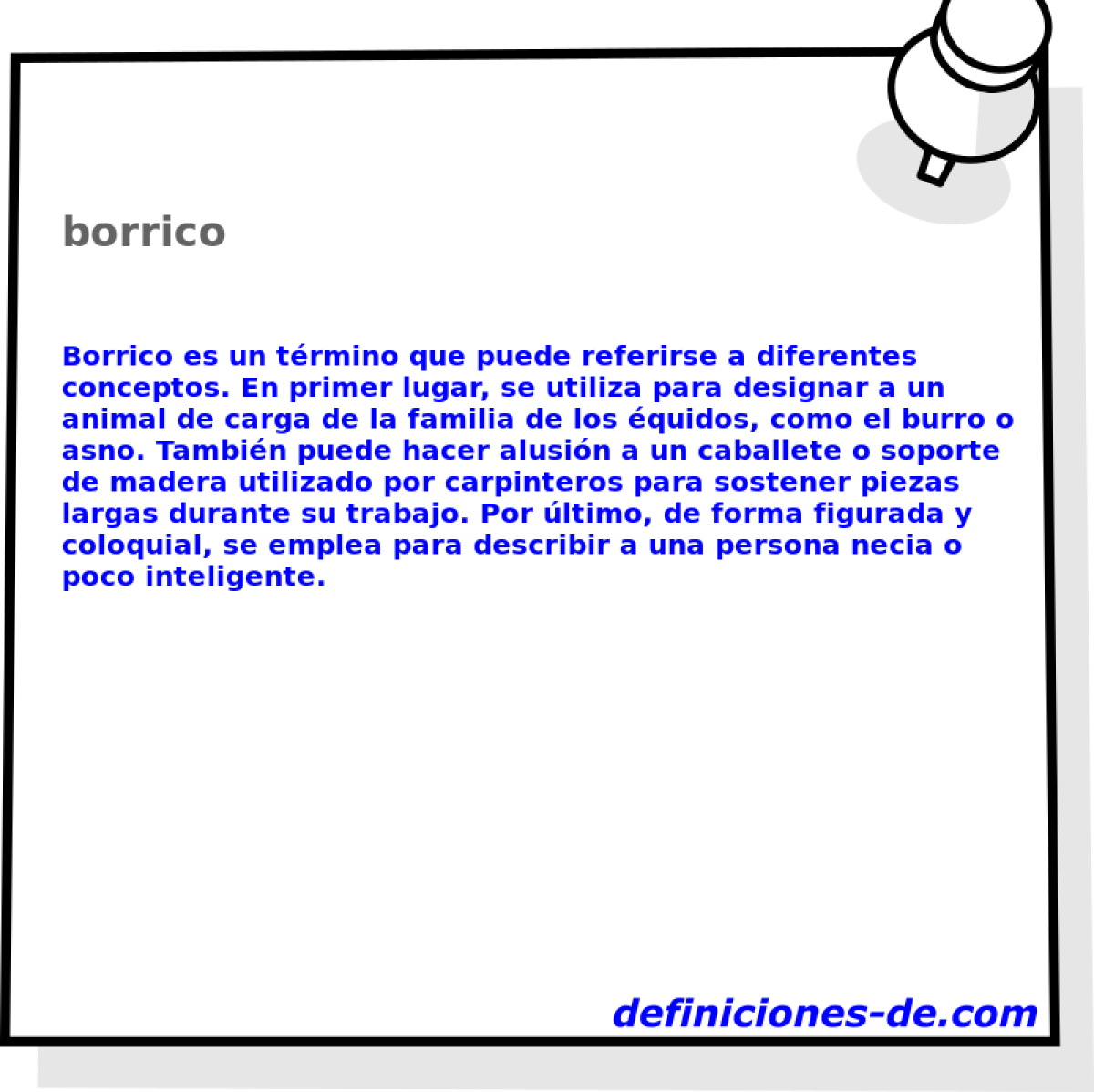 borrico 