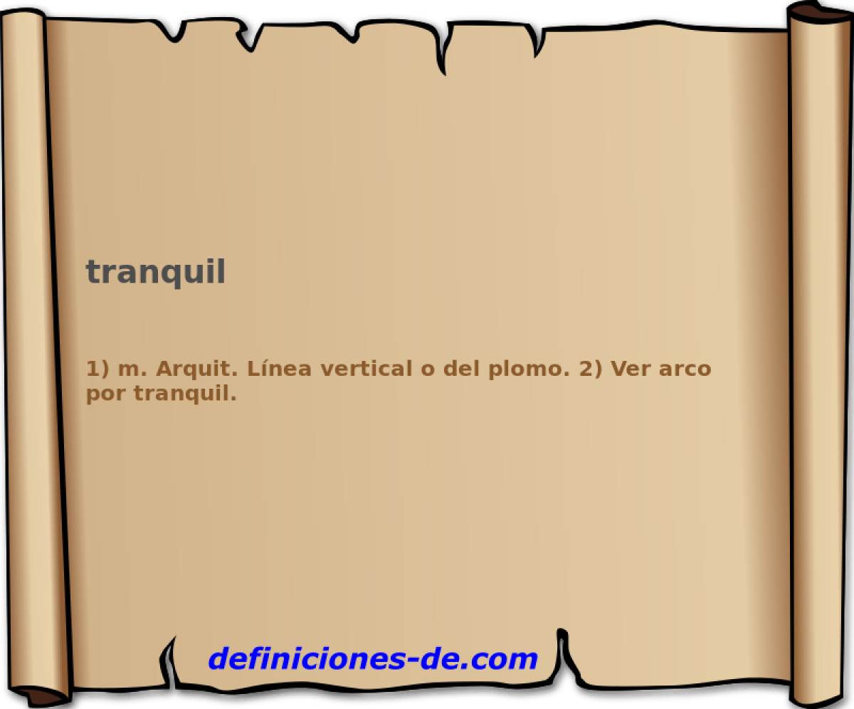tranquil 