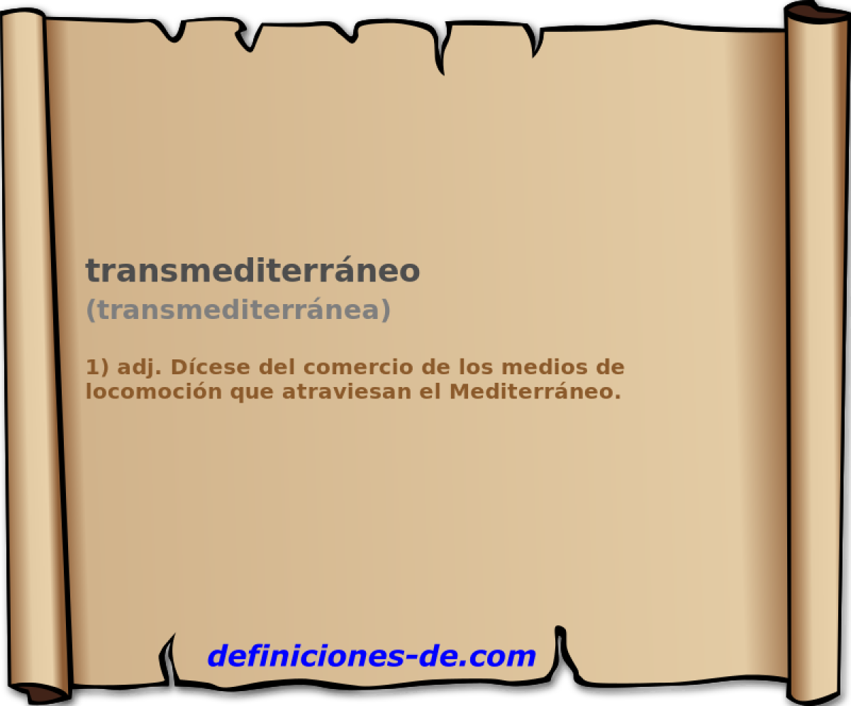 transmediterrneo (transmediterrnea)