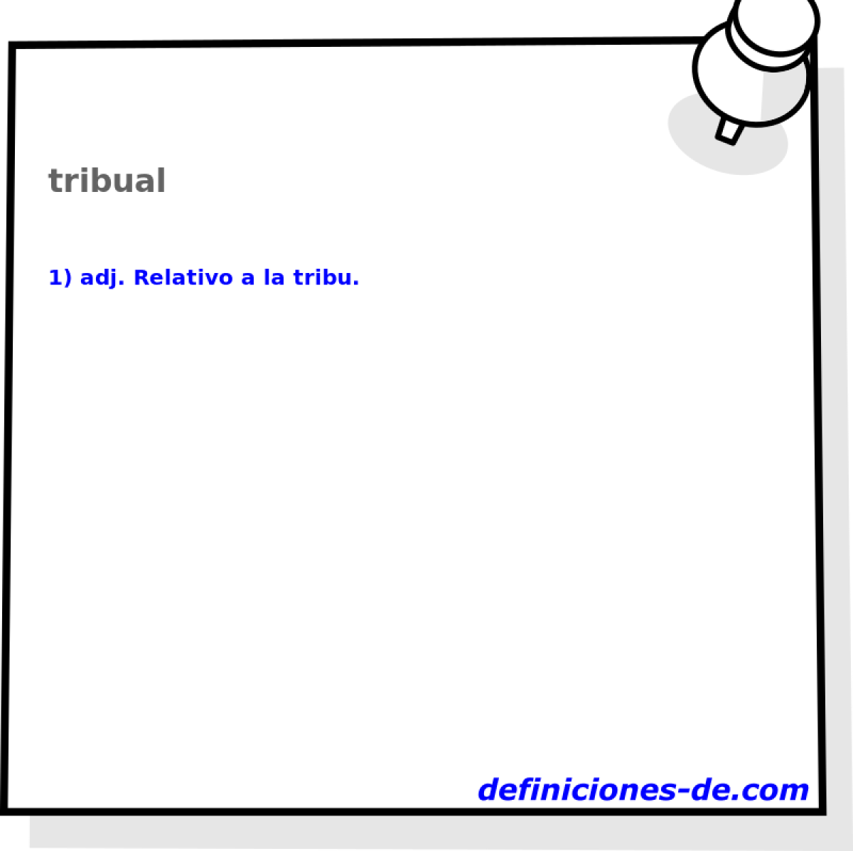 tribual 