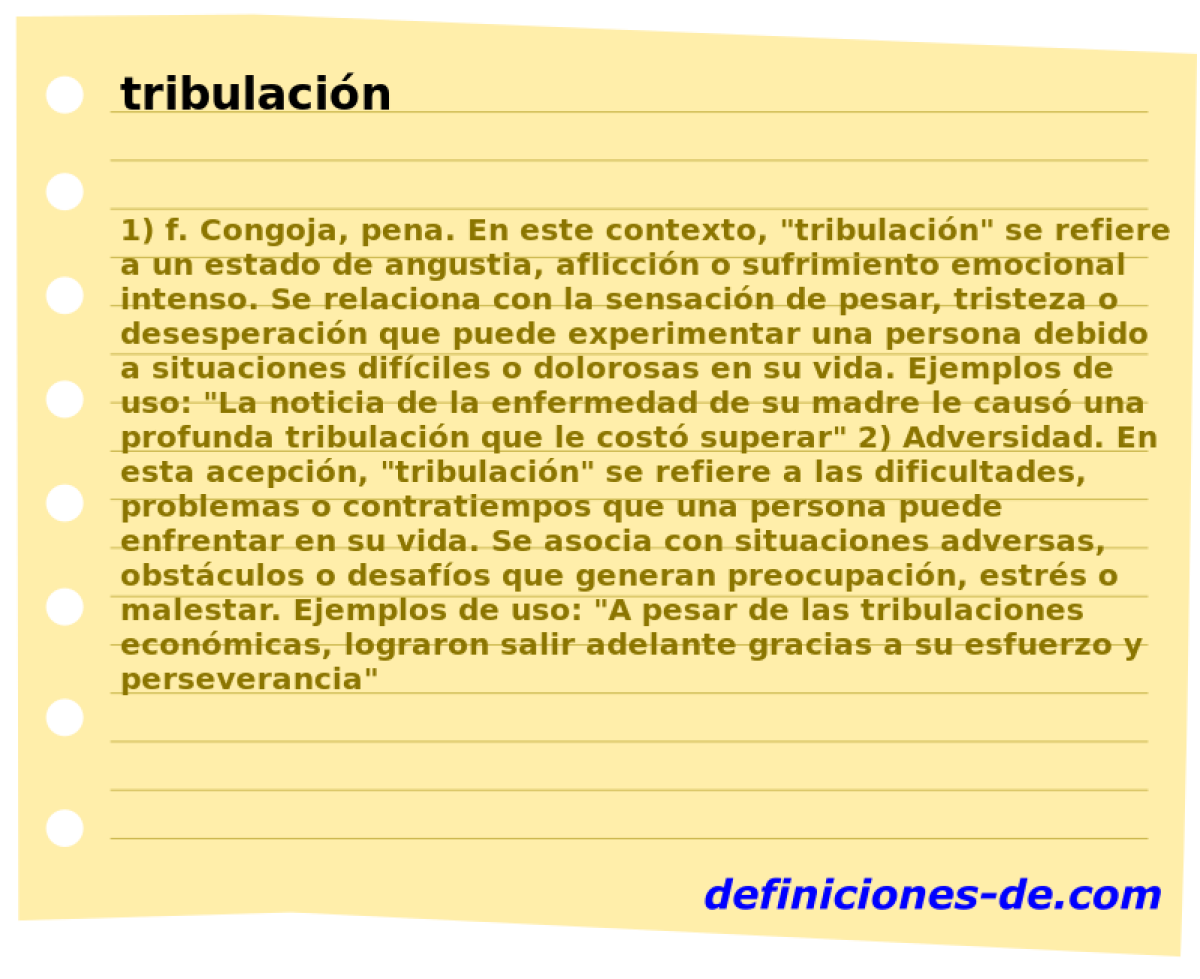 tribulacin 
