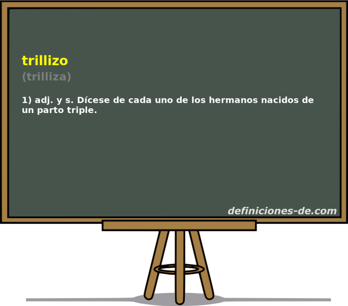 trillizo (trilliza)