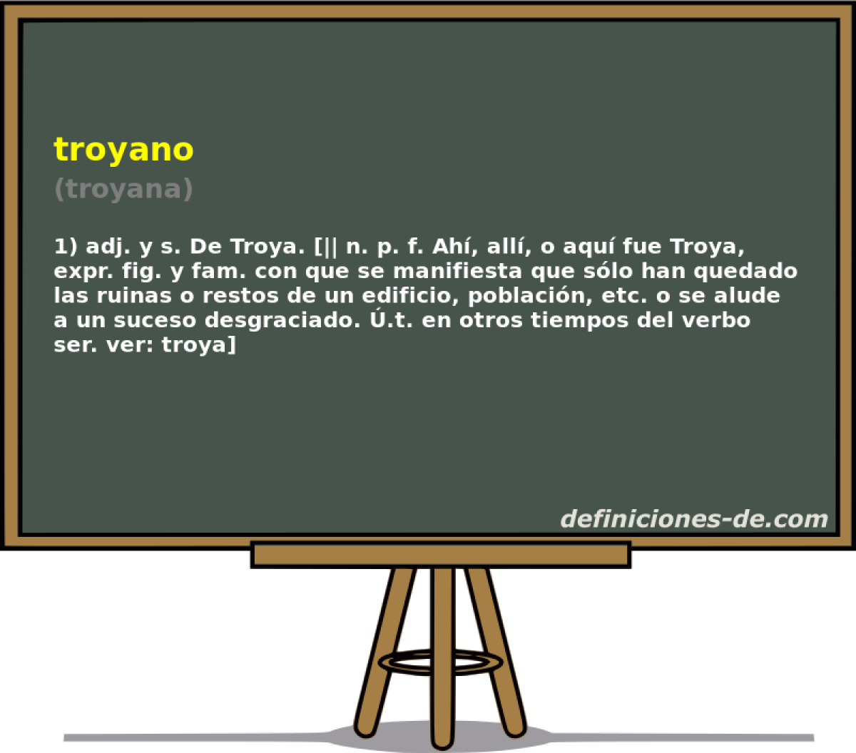 troyano (troyana)