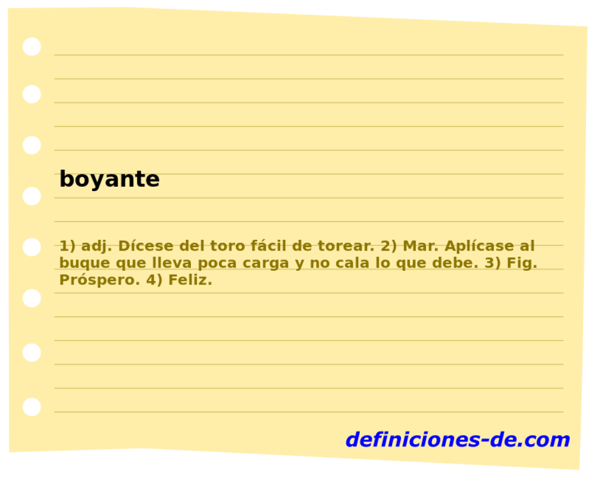 boyante 