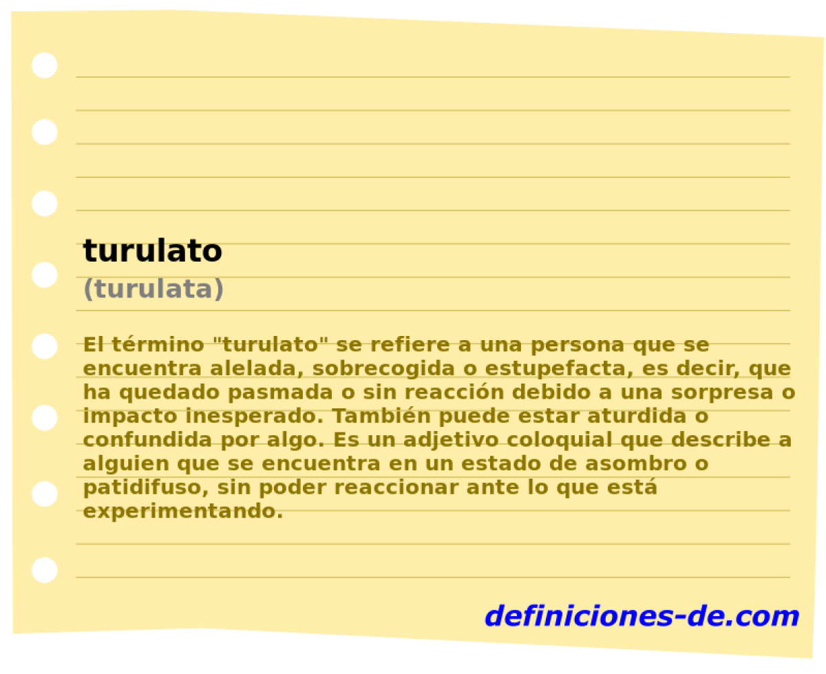 turulato (turulata)