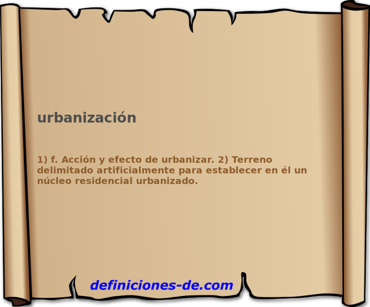 urbanizacin 