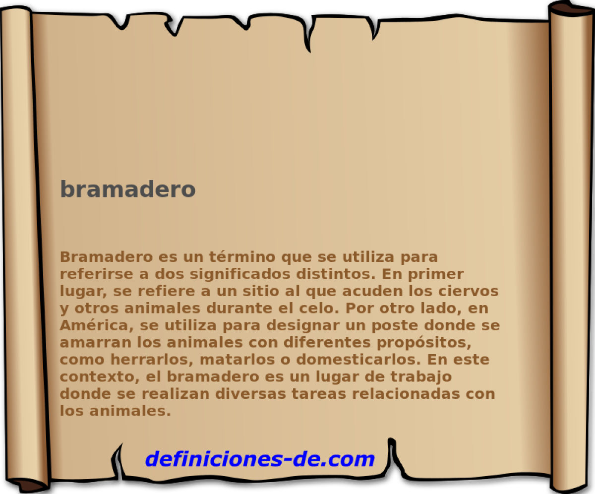 bramadero 