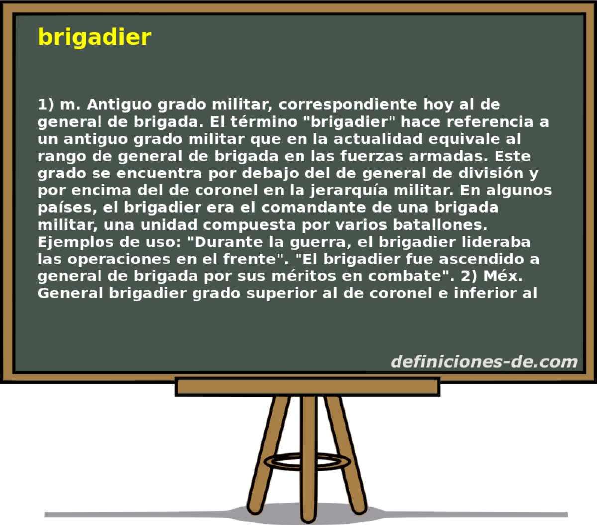 brigadier 
