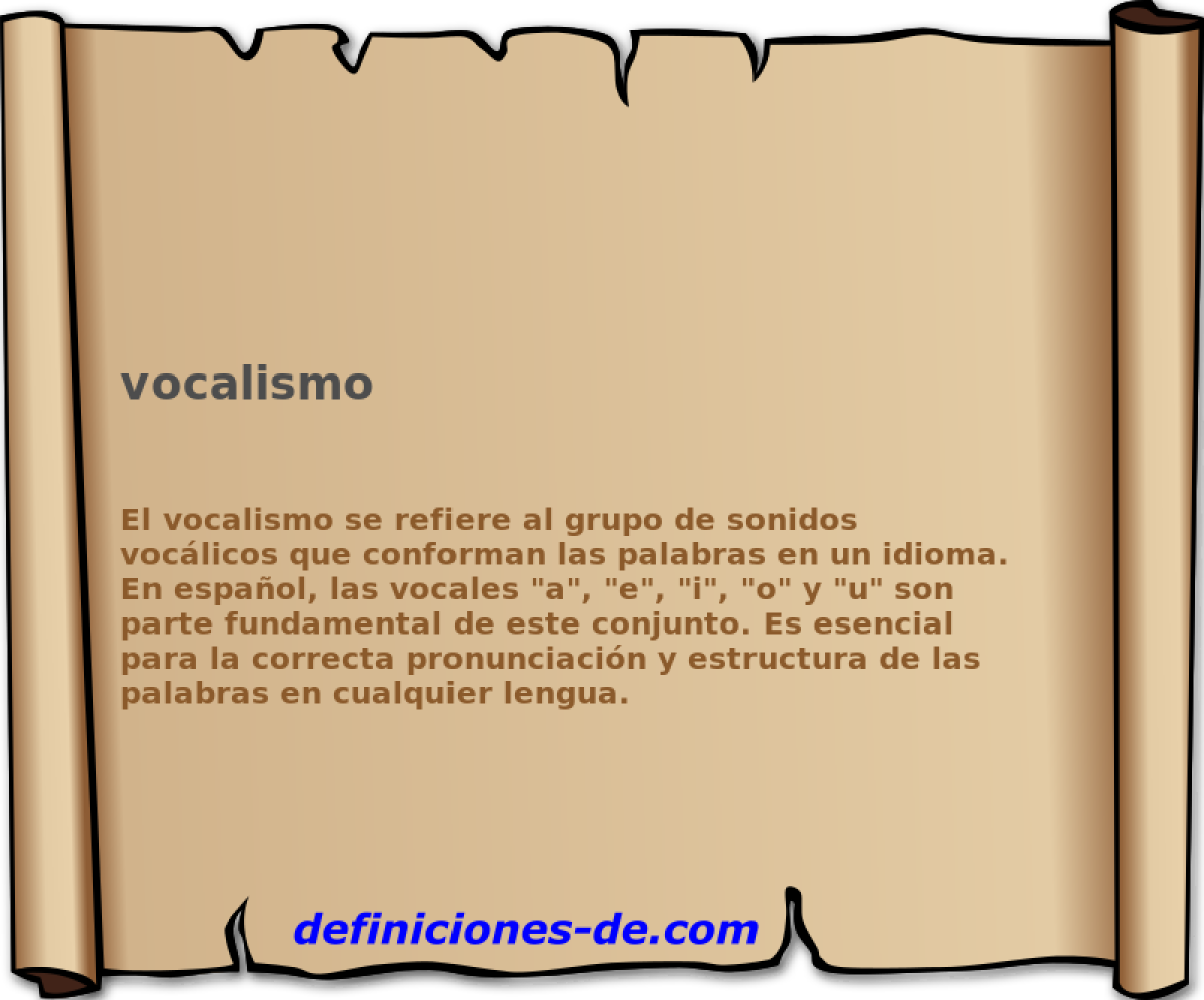 vocalismo 
