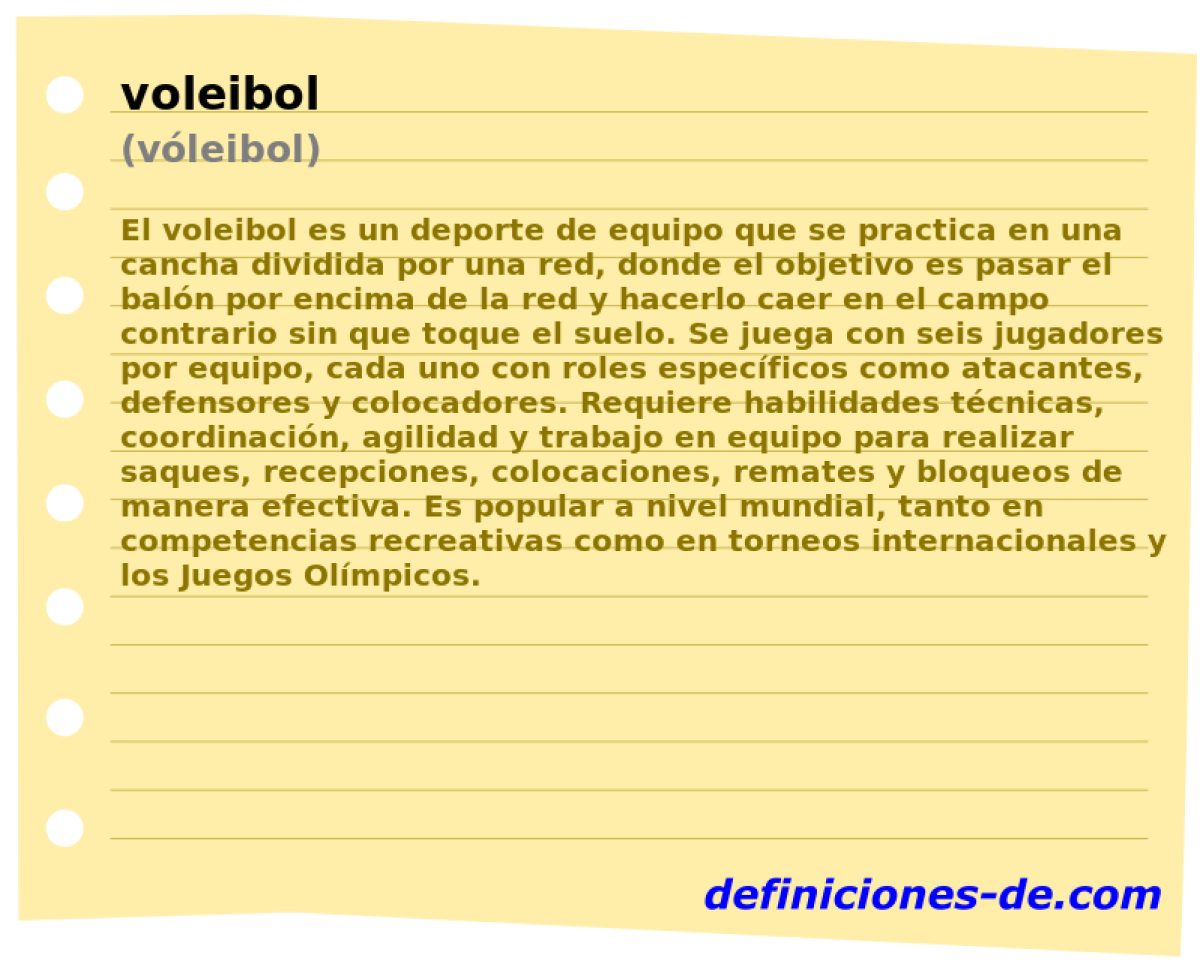 voleibol (vleibol)