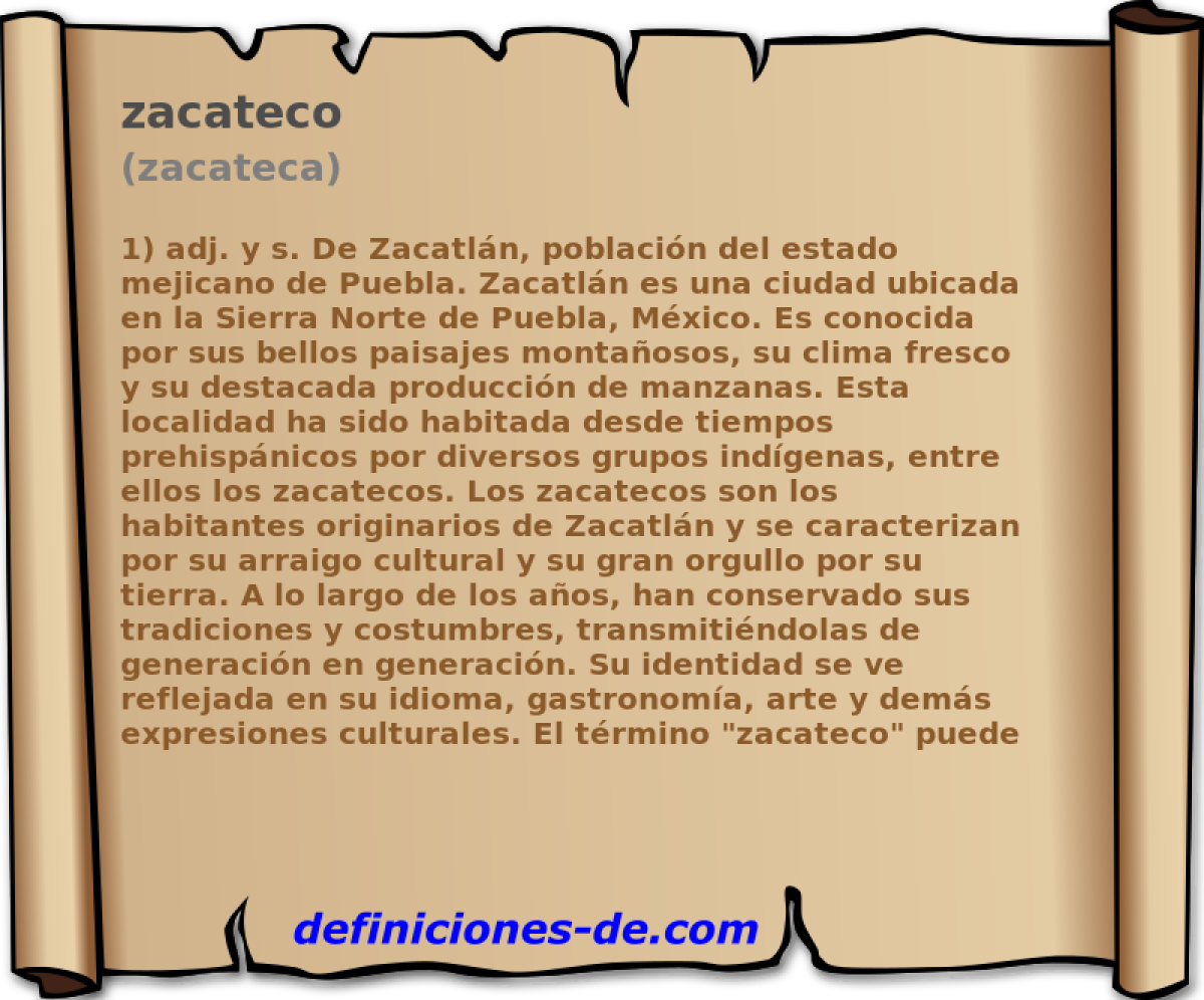 zacateco (zacateca)