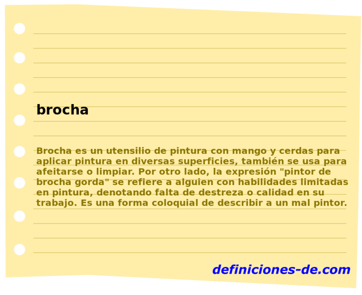 brocha 