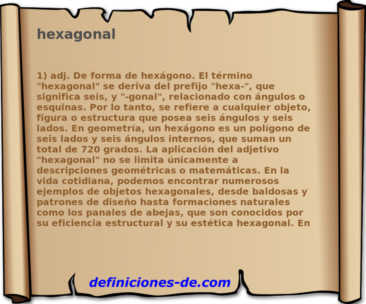 hexagonal 