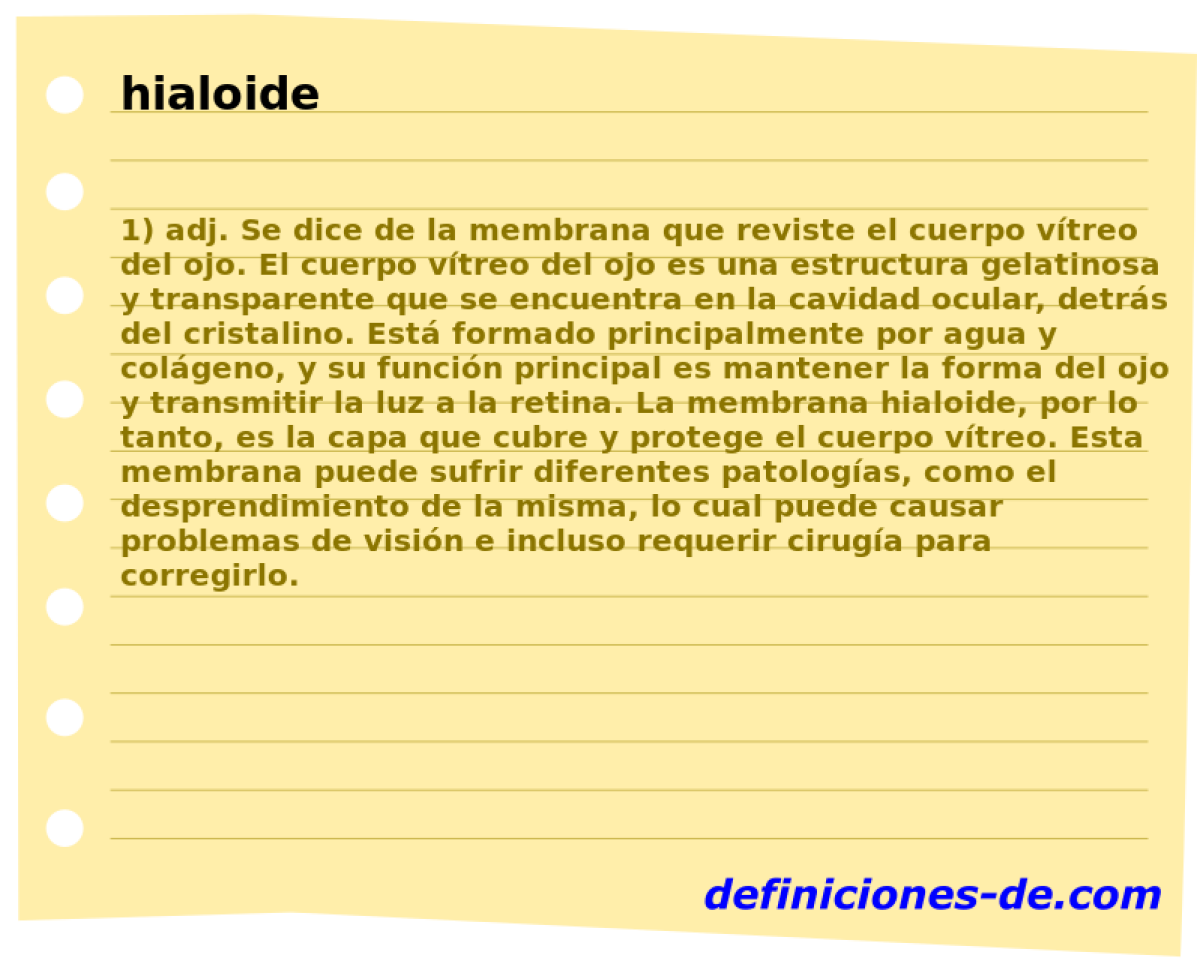 hialoide 