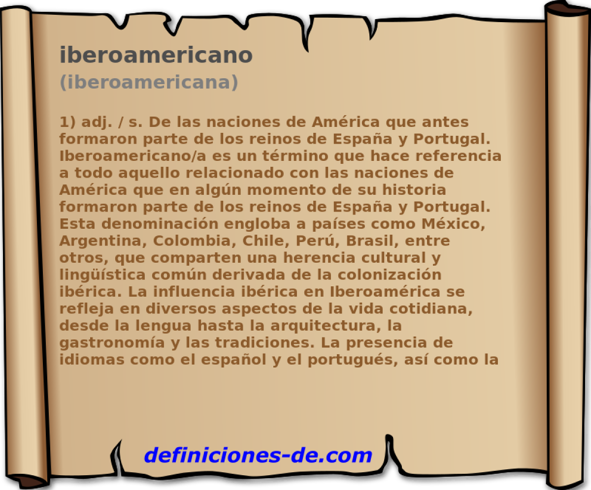 iberoamericano (iberoamericana)