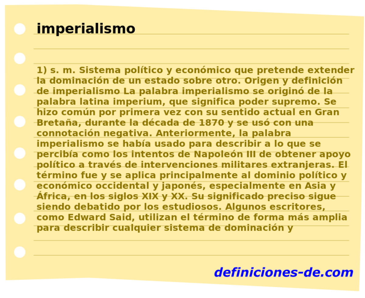 imperialismo 