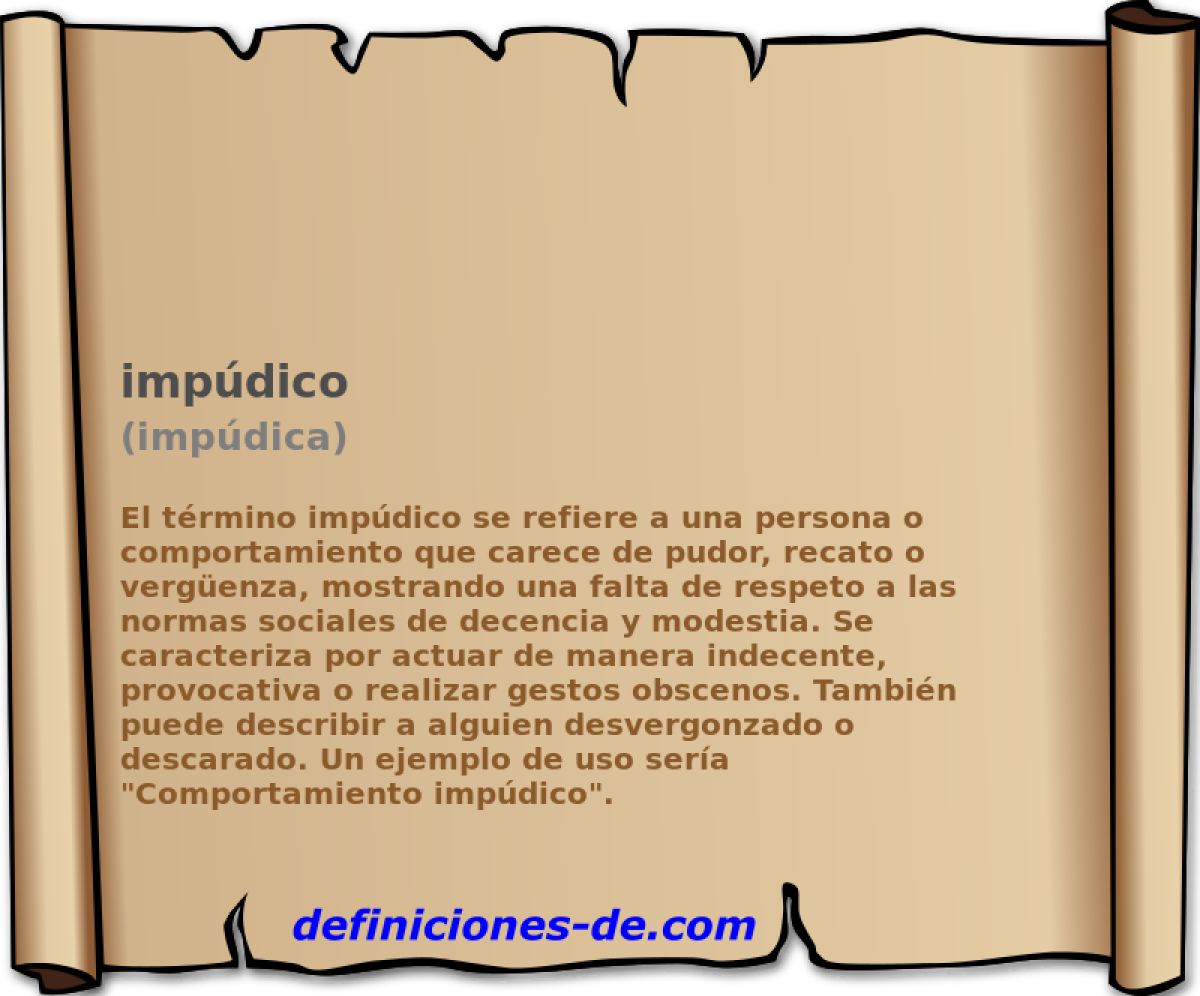 impdico (impdica)
