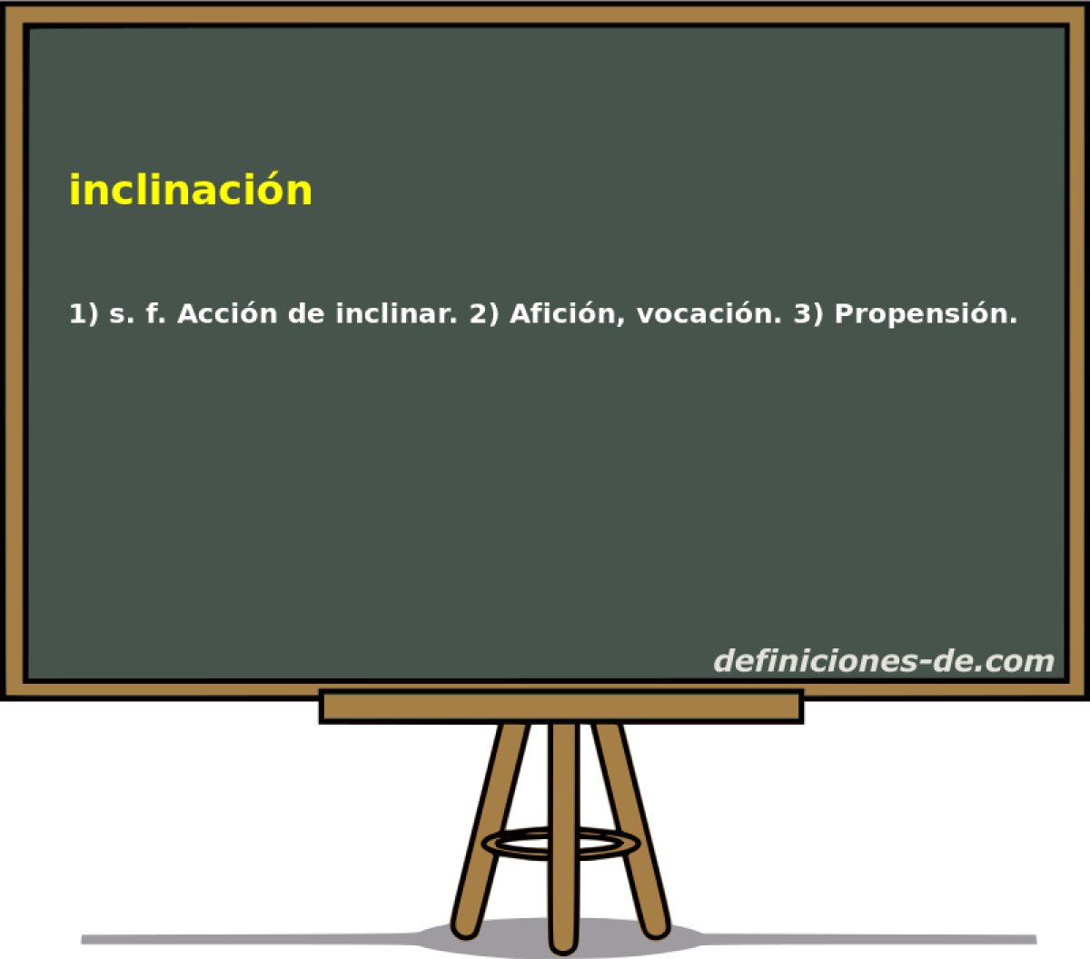 inclinacin 