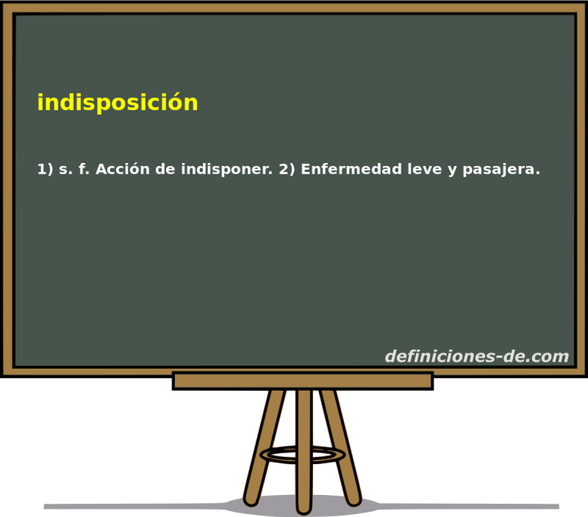 indisposicin 