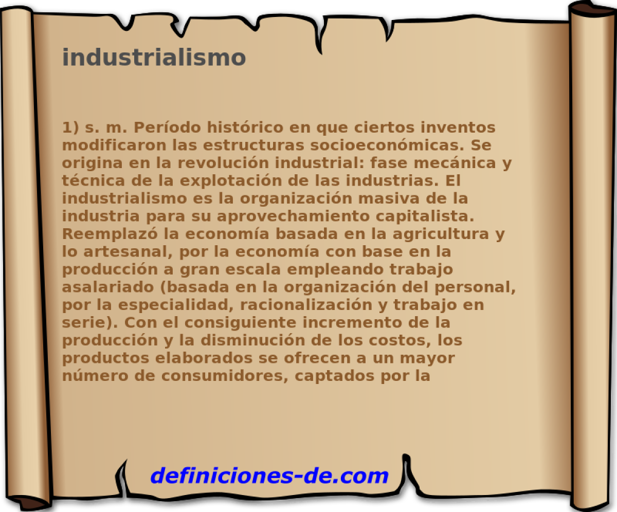 industrialismo 