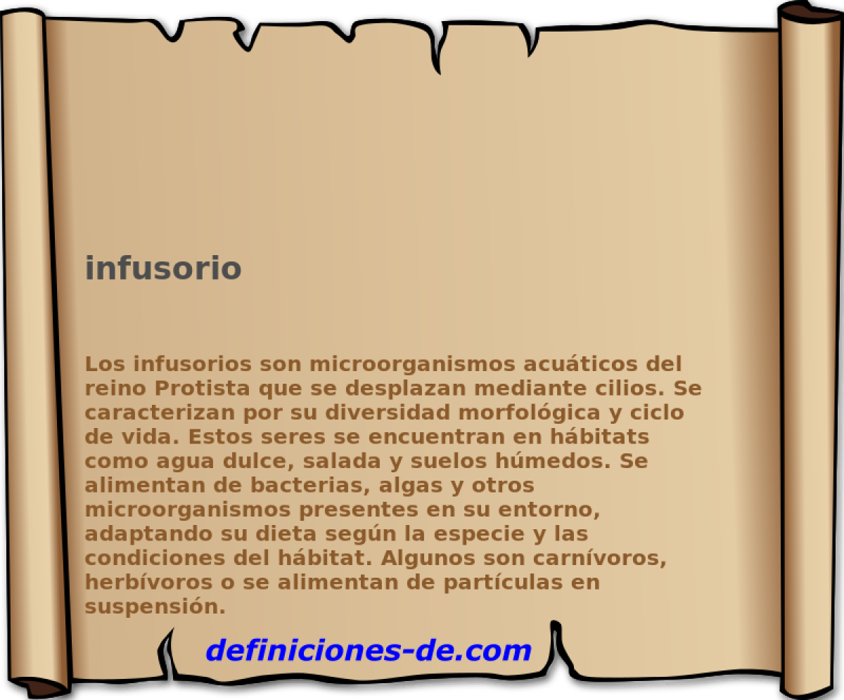 infusorio 