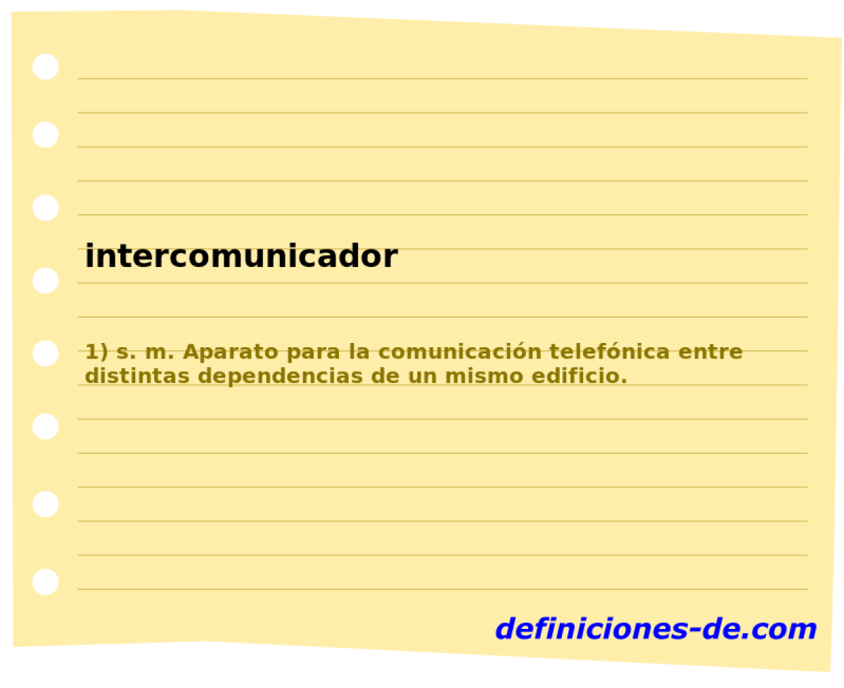 intercomunicador 