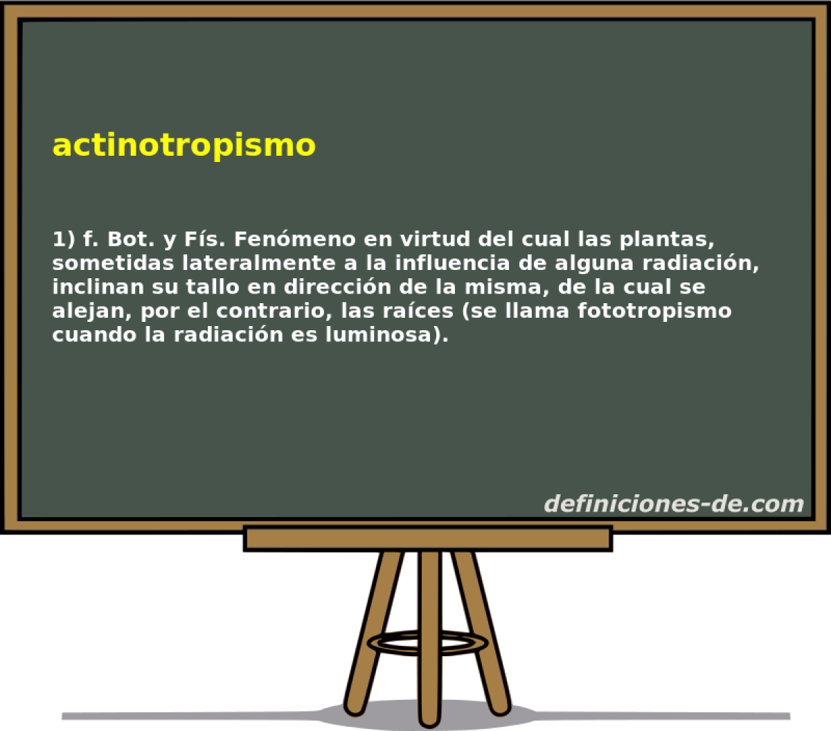 actinotropismo 