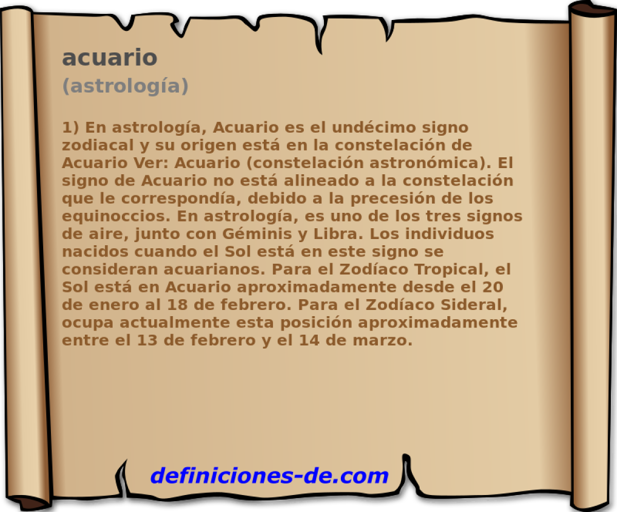 acuario (astrologa)