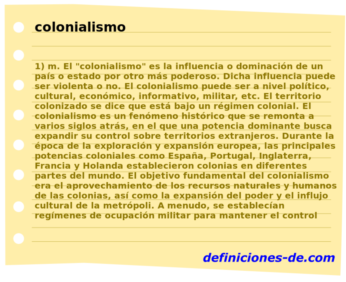 colonialismo 