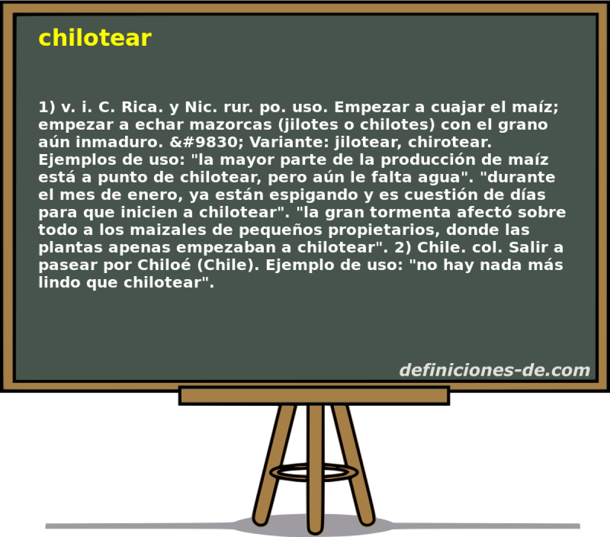 chilotear 
