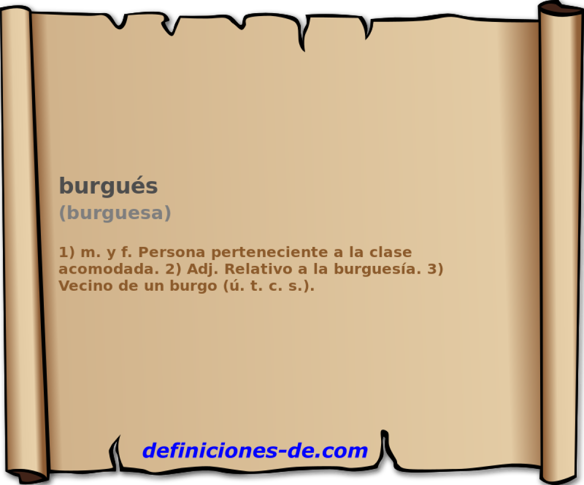 burgus (burguesa)