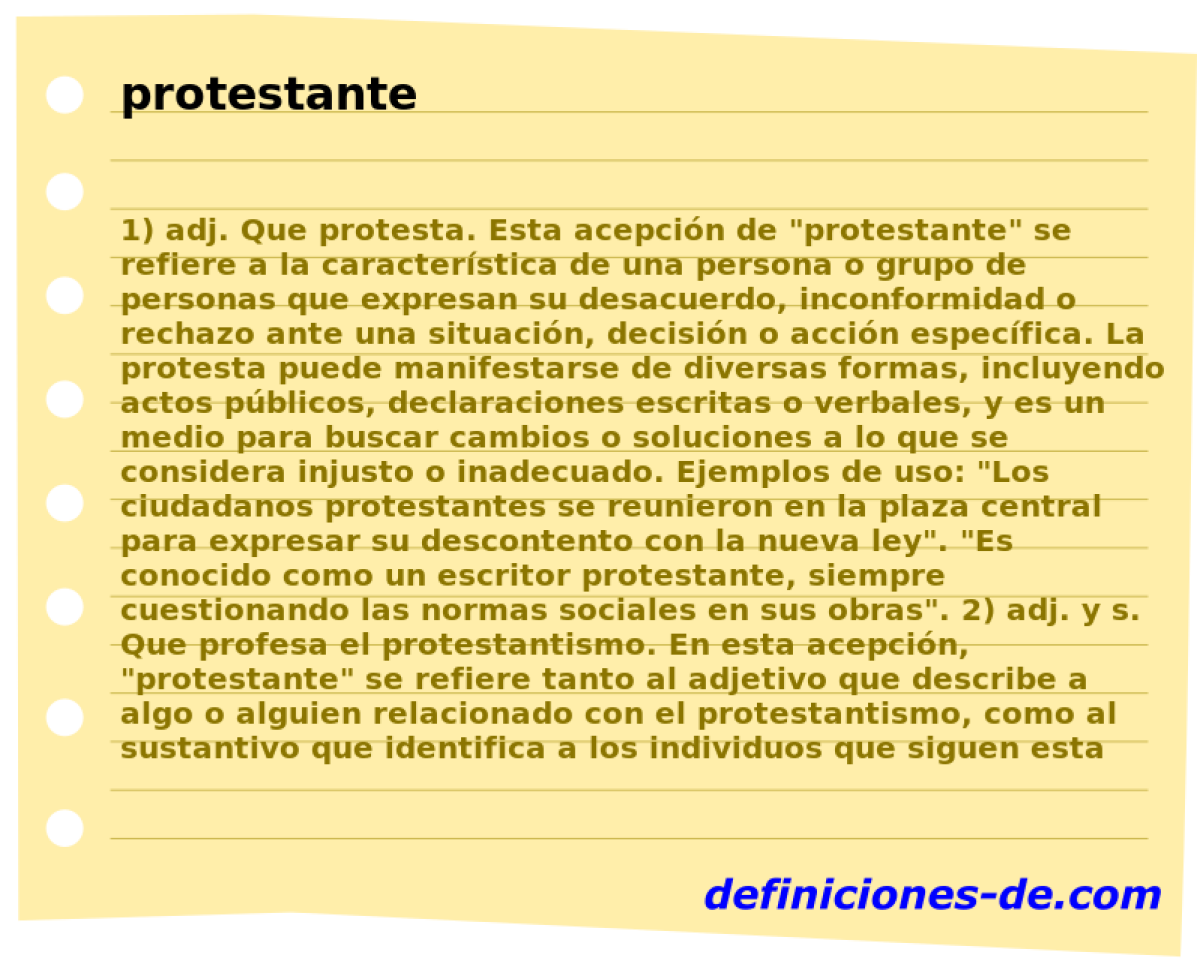 protestante 