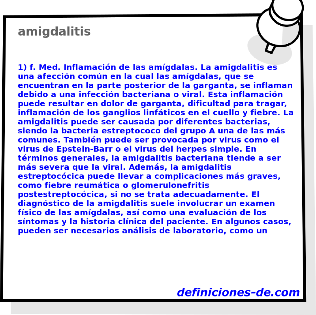amigdalitis 
