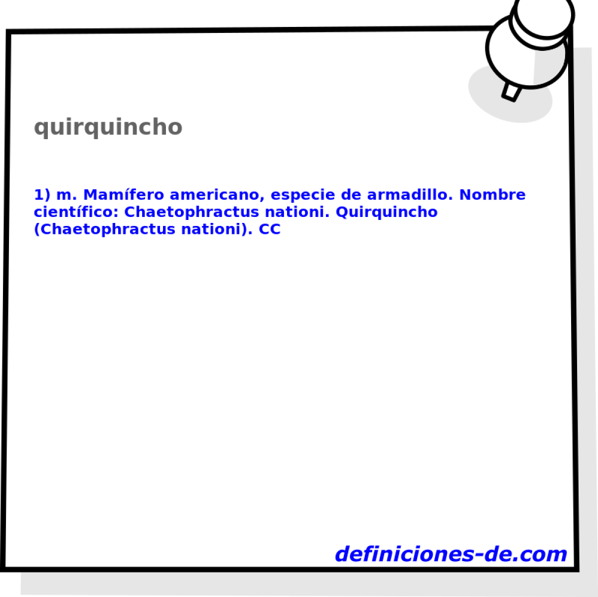 quirquincho 