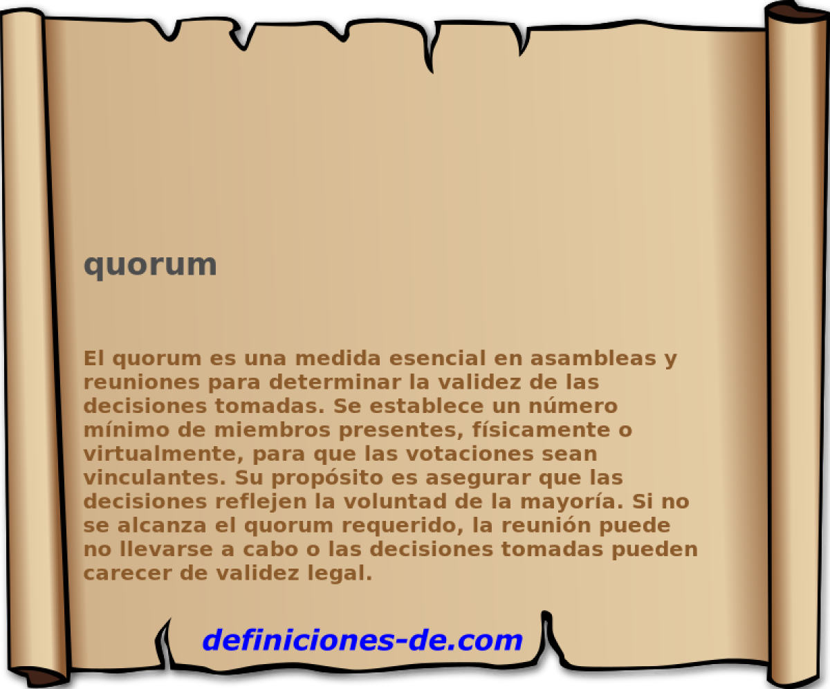 quorum 