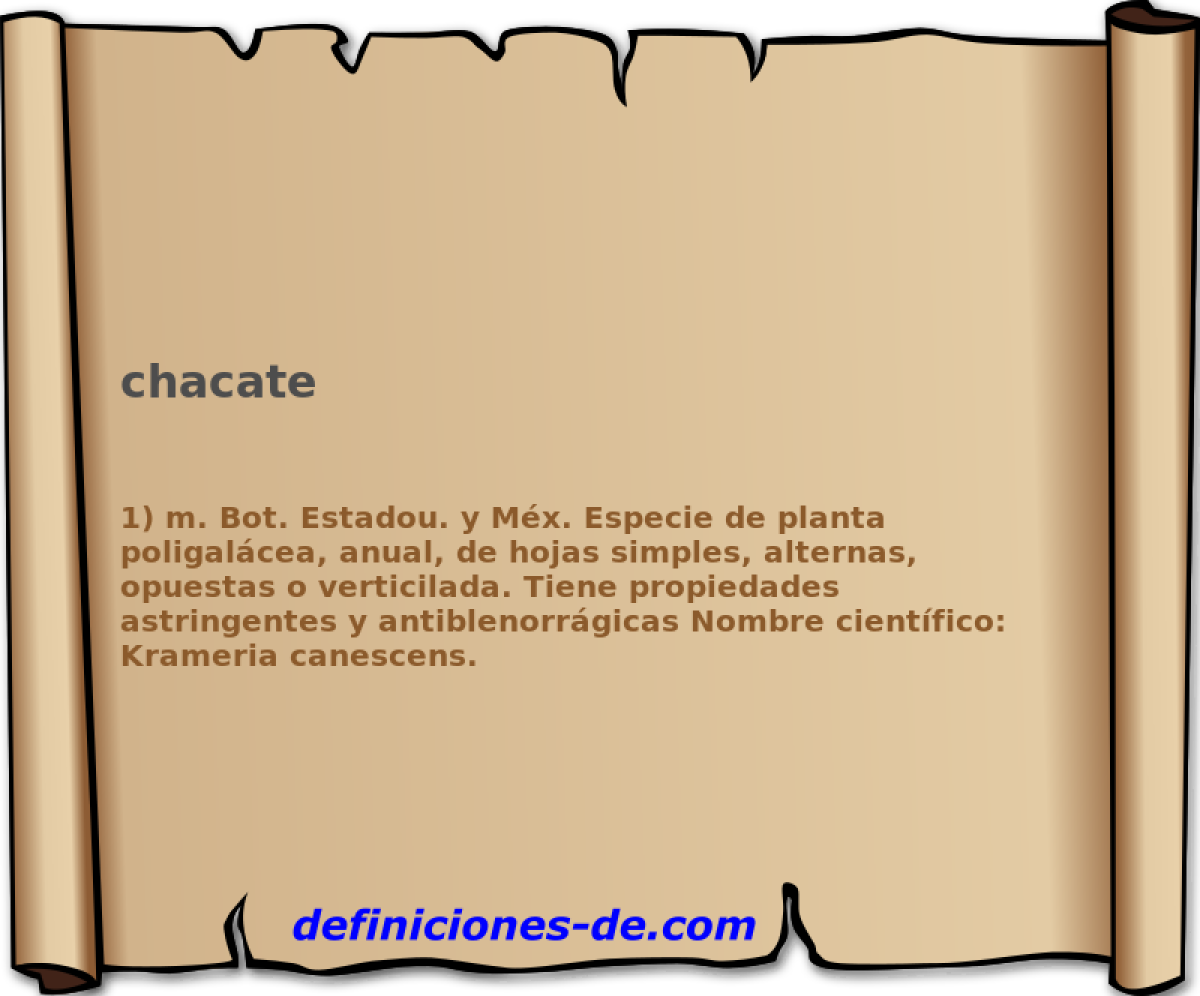 chacate 