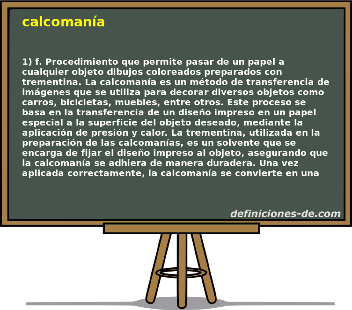 calcomana 