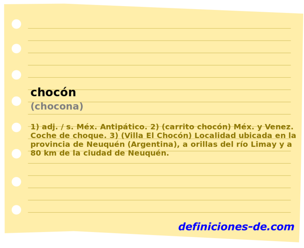 chocn (chocona)