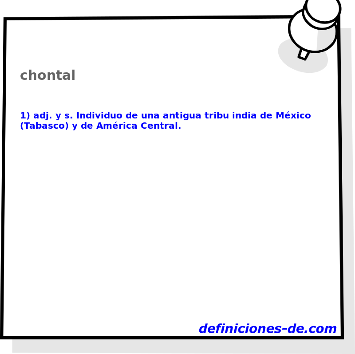 chontal 